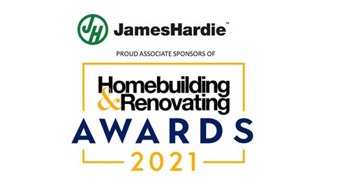 James Hardie associate sponsors of Homebuilding & Renovating Industry Awards 2021