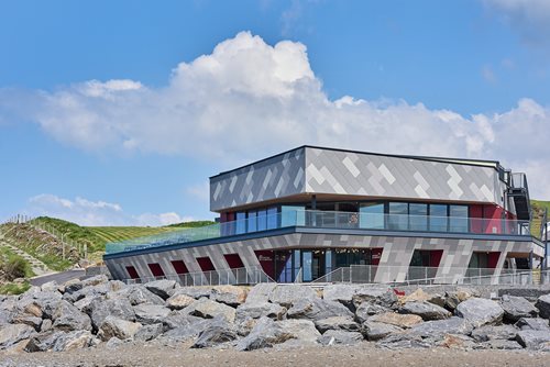 Hardie® Panel: Aber Bay Leisure Centre 